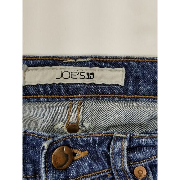 Joe's Jeans Womens Sz 27 x 34.5 Flare Embroidered Denim Western Y2K 90s Festival - Picture 6 of 12